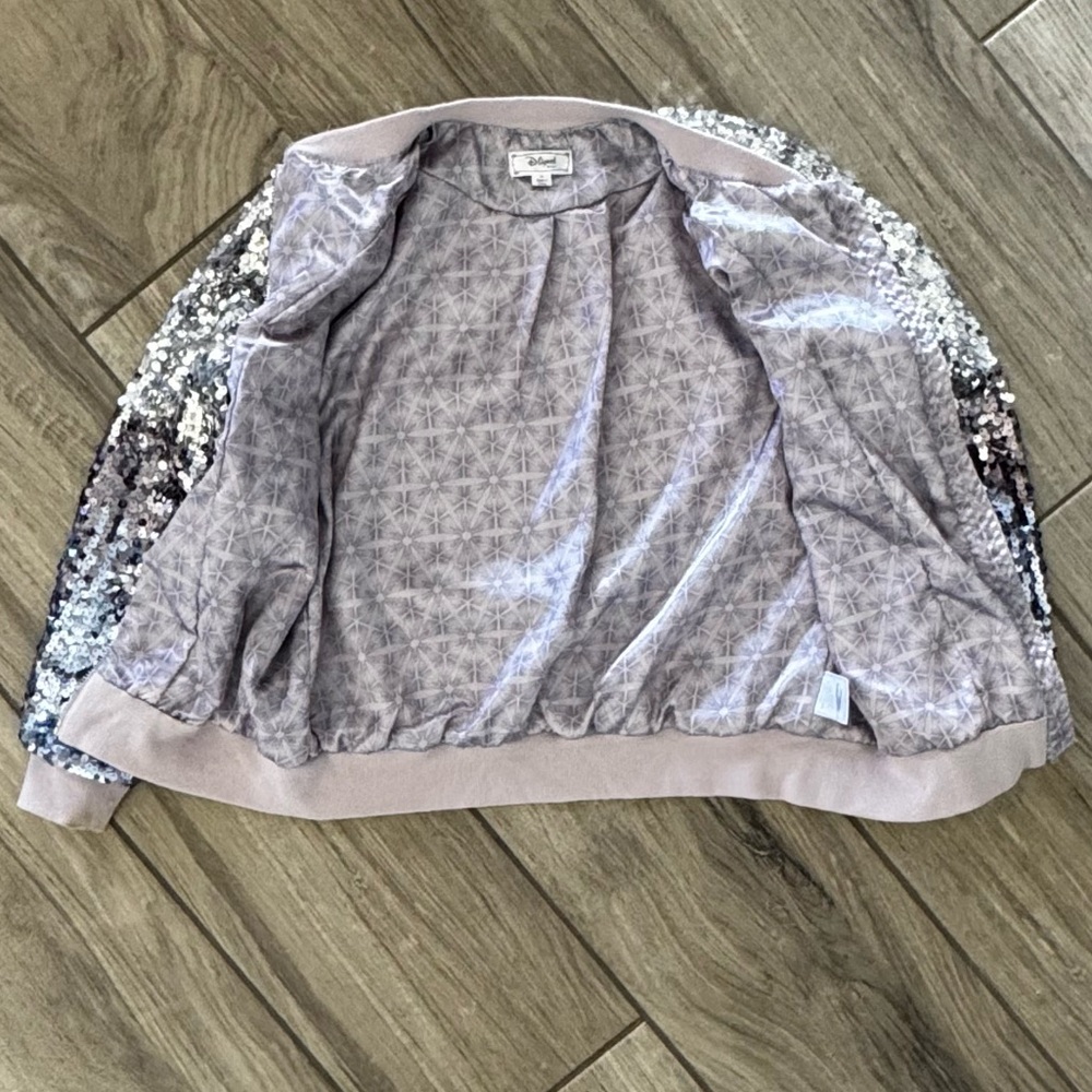 Sequin Bomber Jacket - Picture 2 of 4